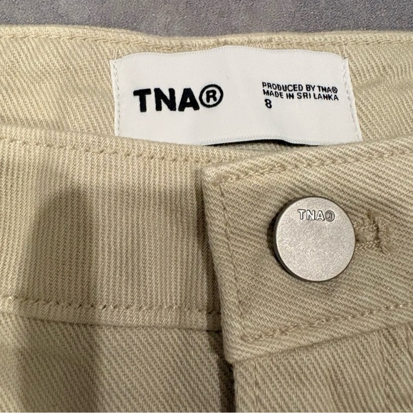 TNA Aritzia‎ Greenwich High Waist Carpenter Twill Pants Size 8 NWT - Picture 7 of 15